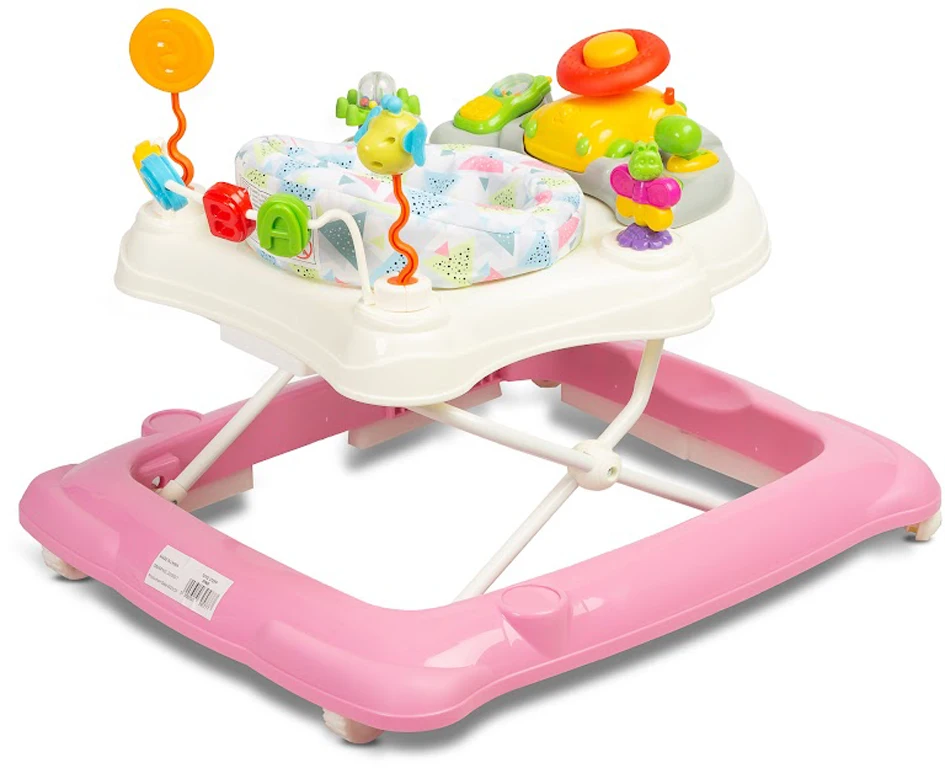 Дитячі ходунки Caretero Stepp Pink